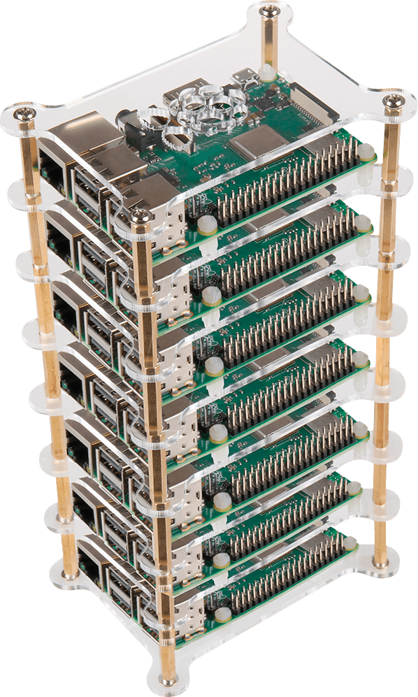 Raspberry PI Cluster Gehäuse